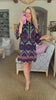 Deco Darling Embroidered Mini Dress