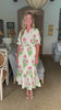 Soft Sonata Floral Midi Dress-Cream