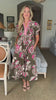 Paisley Perk Pattern Midi Dress