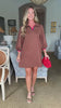 In the Details Dress-Brown