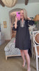 Loving Views Mini Dress-Black