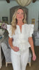 Whirlwind Romance Poplin Top-Off White