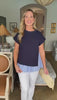 School Girl Asymmetrical Top