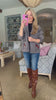 Horse Knit Sweater-Dark Gray