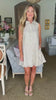 Honey Bee Floral Mini Dress