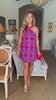Rory Floral Halter Mini Dress