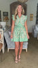 Sunkissed Reverie Belted Dress- Sage