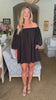 Picture This Off The Shoulder Mini Dress