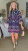 Deco Darling Embroidered Mini Dress