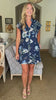 Floral Frolic Denim Mini Dress