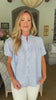 Hello Happiness Polka Dot Top