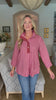 Right Way Striped Top-Burgundy