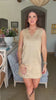 All Talk Faux Suede Dress