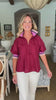 Varsity Time Top-Burgundy