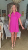 Weekend Vibes Mini Dress- Pink