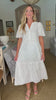 Nova Eyelet Midi Dress