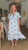Countryside Life Midi Dress-Peri Blue
