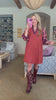 Autumn Frills Mini Dress